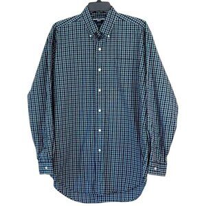 Ralph Lauren Golf Men's Lofting Button Down Up Shirt Long Sleeve Plaid Size Med